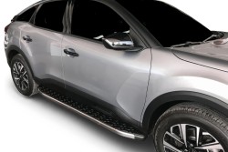 OMSA Citroen C4 X Blackline Yan Basamak Krom 2022 ve Sonrası - Thumbnail
