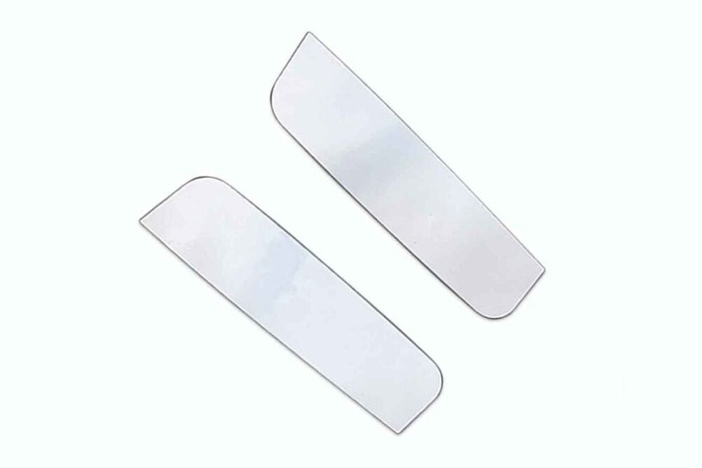 OMSA Citroen C5 Aircross Krom Spoiler Çıtası 2 Parça 2017-2024 Arası