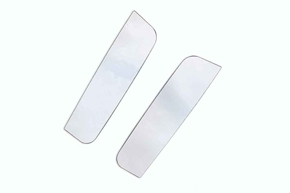 OMSA Citroen C5 Aircross Krom Spoiler Çıtası 2 Parça 2017-2024 Arası