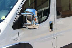 Krom Aksesuar » Omsa - OMSA Citroen Jumper Krom Ayna Kapağı 2 Parça Abs 2006-2024 Arası
