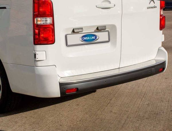 OMSA Citroen Space Tourer Krom Arka Tampon Eşiği 2024 ve Sonrası OMSA Citroen Space Tourer Krom Arka Tampon Eşiği 2024 ve Sonrası