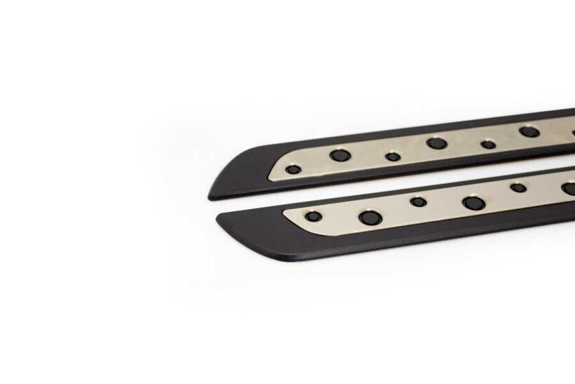 OMSA Dacia Sandero 2 Stepway Kapı Eşiği Dotline 4 Parça Abs 2012-2020 Arası - Thumbnail