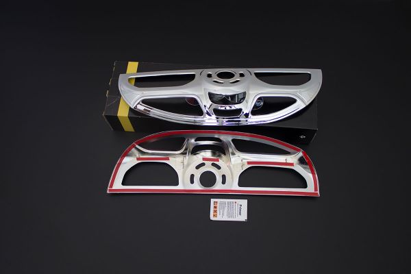 OMSA Fiat Doblo ABS Krom Stop Çerçevesi 2 Parça 2010-2015 Arası