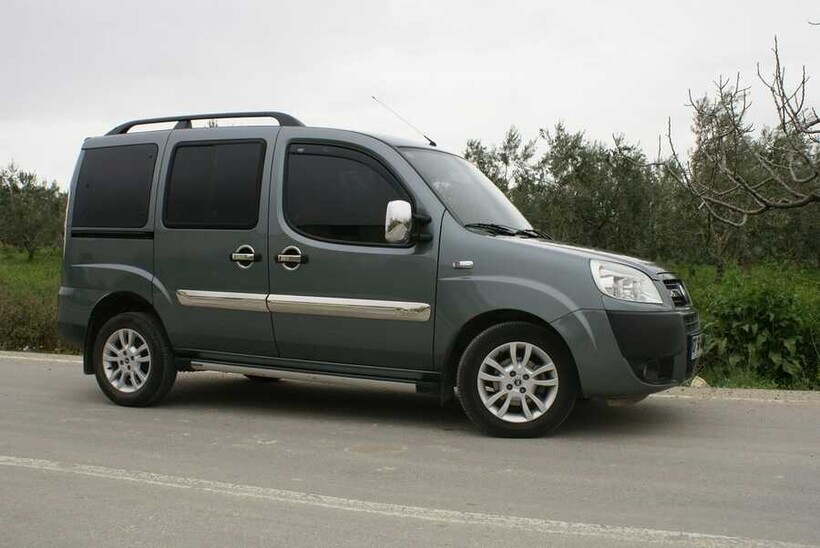 OMSA Fiat Doblo Krom Ayna Kapağı 2 Parça Abs 2000-2006 Arası - Thumbnail