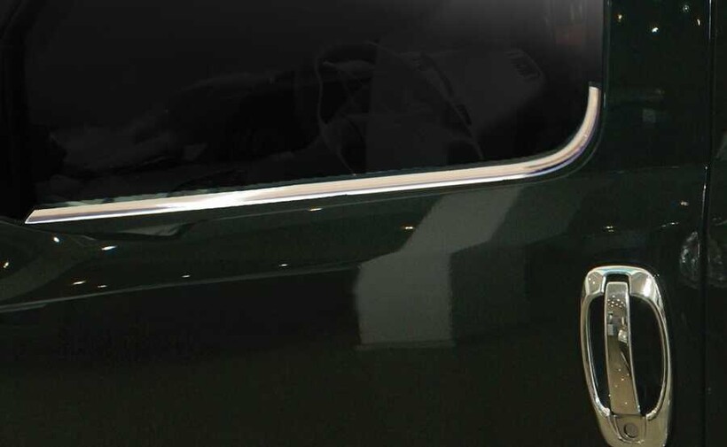 OMSA Fiat Doblo Krom Cam Alt Çıtası 4 Parça 2010-2021 Arası - Thumbnail