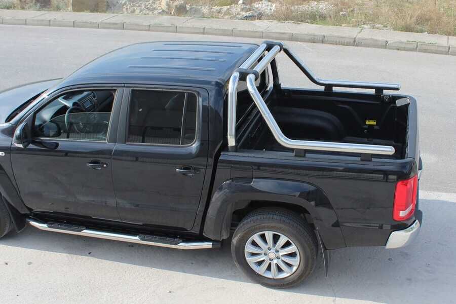 OMSA Fiat Fullback Kobra Roll Bar Çap:76 Krom 2016 ve Sonrası