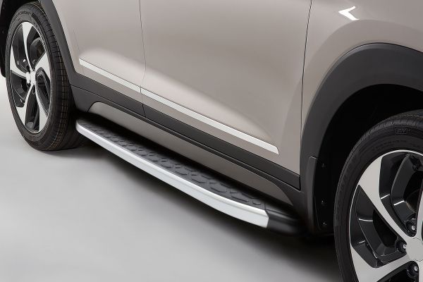 OMSA Fiat Grande Panda Blackline Yan Basamak Alüminyum 2024 ve Sonrası