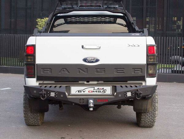 OMSA Ford Ranger Dakar Çelik Arka Tampon Ledli Sensörlü 2011-2022 Arası