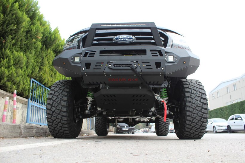 OMSA Ford Ranger Dakar Çelik Ön Tampon Sensörlü 2015-2022 Arası - Thumbnail