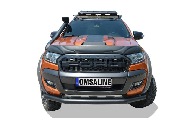 OMSA Ford Ranger Texas Ön Alt Koruma Çap:76 Siyah 2015-2022 Arası