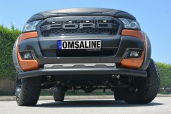 OMSA Ford Ranger Texas Ön Alt Koruma Çap:76 Siyah 2015-2022 Arası - Thumbnail