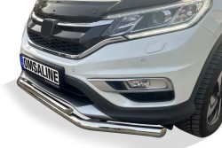 Ön Korumalar - OMSA Honda CR-V Vegas Ön Alt Koruma Çap:60-42 Krom 2015-2018 Arası