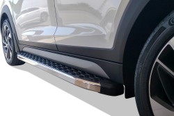 OMSA Hyundai Tucson Blackline Yan Basamak Krom 2015-2019 Arası - Thumbnail