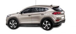 OMSA Hyundai Tucson Krom Cam Çerçevesi 14 Parça 2015-2020 Arası - Thumbnail