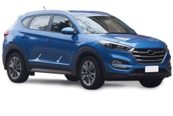 OMSA Hyundai Tucson Krom Yan Kapı Çıtası 4 Parça 2015-2020 Arası - Thumbnail