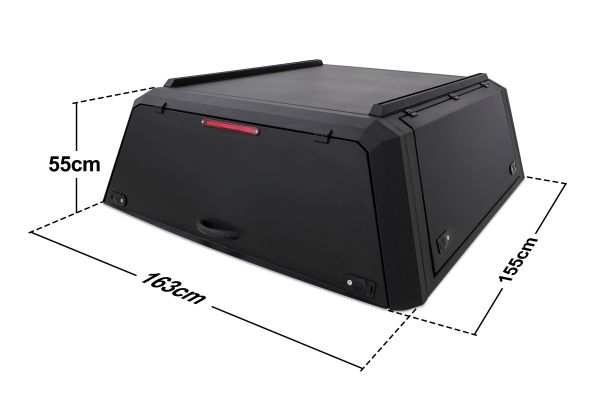 OMSA Isuzu D-Max Omcap Kapalı Kabin Paslanmaz Çelik 2025 ve Sonrası