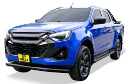 Ön Korumalar - OMSA Isuzu D-Max Texas Ön Alt Koruma Çap:76 Siyah 2020-2024 Arası