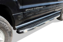 Yan Basamak - OMSA Jeep Cherokee Limited Blackline Yan Basamak Krom 2005-2010 Arası