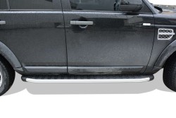 OMSA Land Rover Discovery 3-4 Blackline Yan Basamak Alüminyum 2004-2017 Arası - Thumbnail