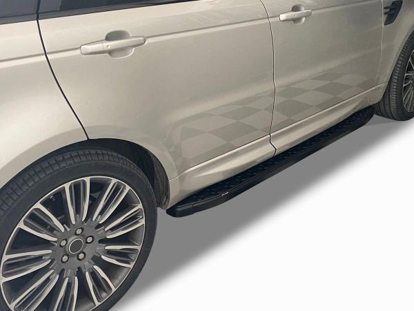 OMSA Land Rover Range Rover Sport Blackline Yan Basamak Siyah 2017-2022 Arası