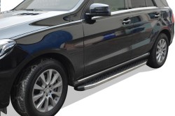Yan Basamak - OMSA Mercedes GLC Blackline Yan Basamak Krom 2018 ve Sonrası