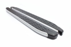 Yan Basamak - OMSA Mercedes M Class W166 Blackline Yan Basamak Alüminyum 2011-2019 Arası