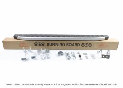 OMSA Mercedes M Class W166 Blackline Yan Basamak Alüminyum 2011-2019 Arası - Thumbnail