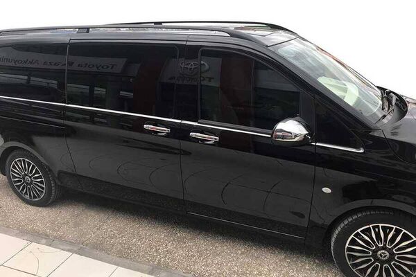 OMSA Mercedes Vito W447 Krom Kapı Kolu 3 Kapı Sensörlü 2014 ve Sonrası