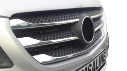 OMSA Mercedes Vito W447 Krom Ön Panjur 5 Parça 2014-2019 Arası - Thumbnail
