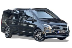 OMSA Mercedes Vito W447 Krom Ön Tampon Alt Çıtası 3 Parça 2024 ve Sonrası - Thumbnail