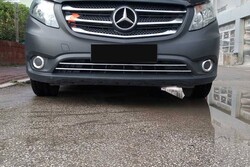Krom Aksesuar » Omsa - OMSA Mercedes Vito W447 Krom Ön Tampon Çıtası 2014 ve Sonrası