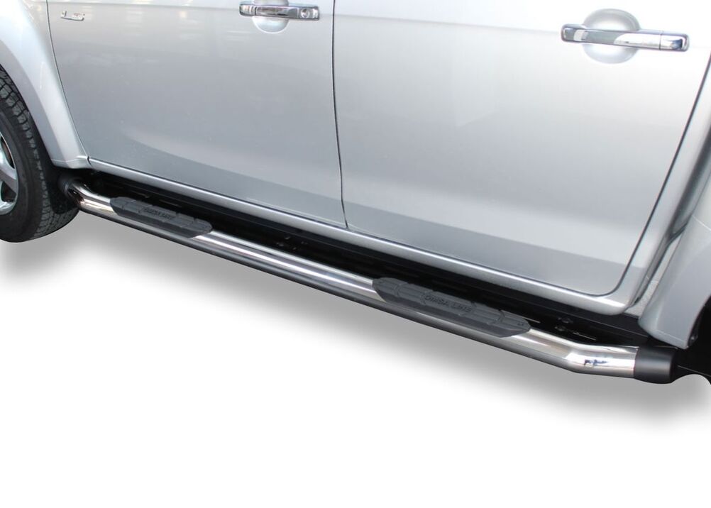 OMSA Mitsubishi L200 Amazon Yan Basamak Krom Çap:76 2019-2023 Arası