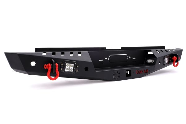 OMSA Mitsubishi L200 Dakar Çelik Arka Tampon Ledli Sensörlü-Sensörsüz 2019-2023 Arası