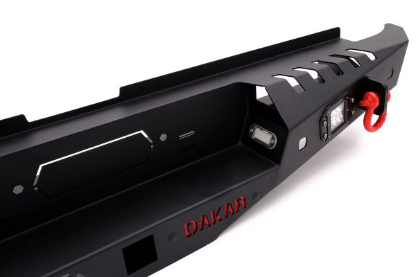 OMSA Mitsubishi L200 Dakar Çelik Arka Tampon Ledli Sensörlü-Sensörsüz 2019-2023 Arası