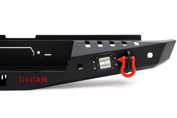 OMSA Mitsubishi L200 Dakar Çelik Arka Tampon Ledli Sensörlü-Sensörsüz 2019-2023 Arası