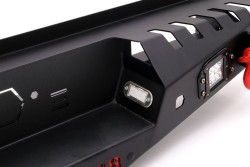 OMSA Mitsubishi L200 Dakar Çelik Arka Tampon Ledli Sensörlü-Sensörsüz 2019-2023 Arası - Thumbnail