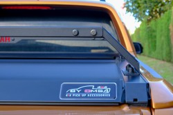 OMSA Mitsubishi L200 Dakar Kasa Üstü Ara Atkı 2 Parça Siyah 130-177cm 2015-2024 Arası - Thumbnail