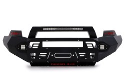 Ön Korumalar - OMSA Mitsubishi L200 Dakar Ön Tampon Sensörlü Ledbarlı 2006-2015 Arası