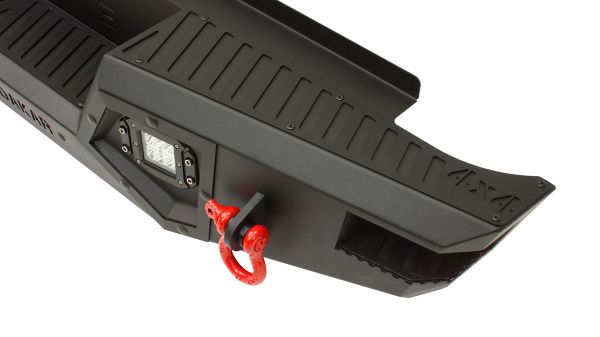 OMSA Mitsubishi L200 Dakar V2 Çelik Arka Tampon Ledli Sensörlü-Sensörsüz 2019-2023 Arası