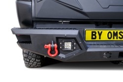 OMSA Mitsubishi L200 Dakar V2 Çelik Arka Tampon Ledli Sensörsüz 2020 ve Sonrası - Thumbnail