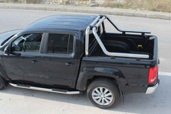 OMSA Mitsubishi L200 Kobra Roll Bar Çap:60 Krom 2015-2023 Arası - Thumbnail