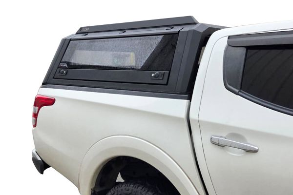 OMSA Mitsubishi L200 Omcap Camlı Kabin Paslanmaz Çelik 2015-2024 Arası