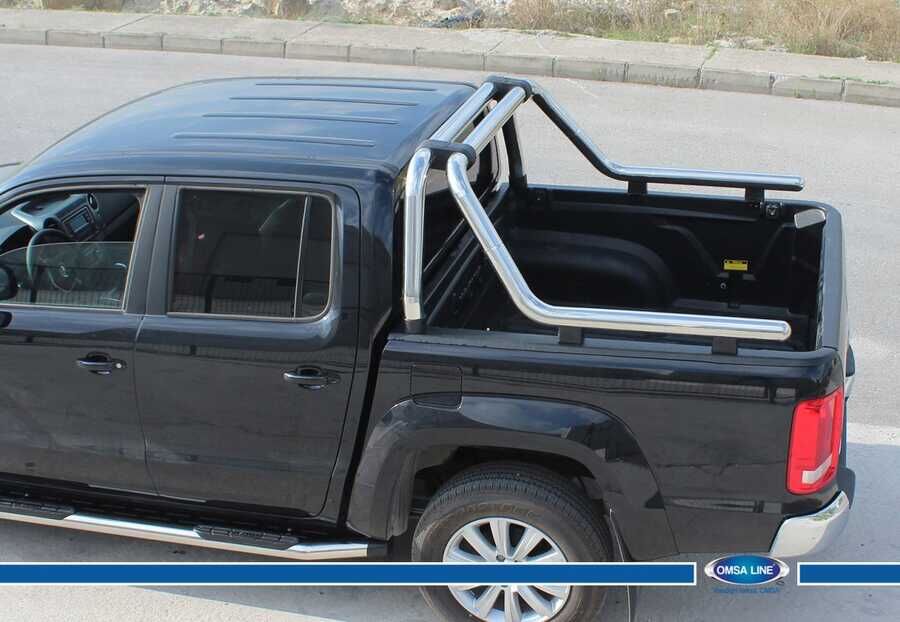 OMSA Nissan Navara Kobra Roll Bar Çap:60 Krom 2016 ve Sonrası