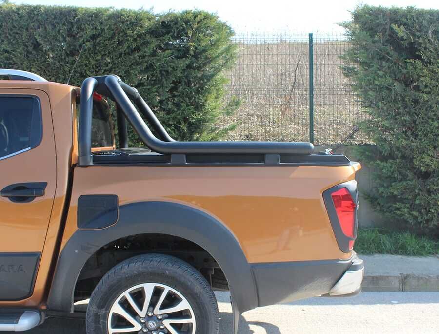 OMSA Nissan Navara Kobra Roll Bar Çap:76 Siyah 2006-2015 Arası