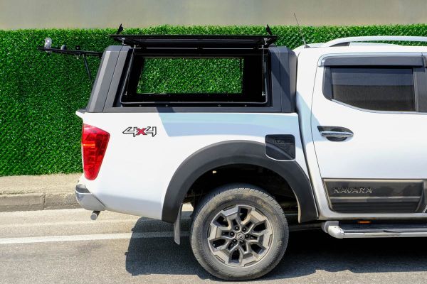OMSA Nissan Navara Omcap Camlı Kabin Paslanmaz Çelik 2015 ve Sonrası