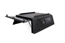 OMSA Nissan Navara Omcap Camlı Kabin Paslanmaz Çelik Sürgülü Yan Camlar 2015 ve Sonrası - Thumbnail