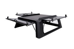 OMSA Nissan Navara Omcap Camlı Kabin Paslanmaz Çelik Sürgülü Yan Camlar 2015 ve Sonrası - Thumbnail