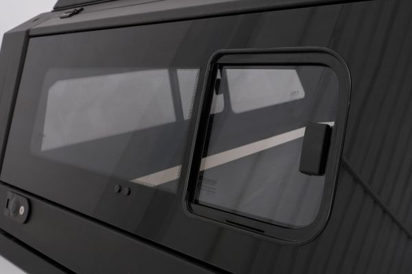 OMSA Nissan Navara Omcap Camlı Kabin Paslanmaz Çelik Sürgülü Yan Camlar 2015 ve Sonrası