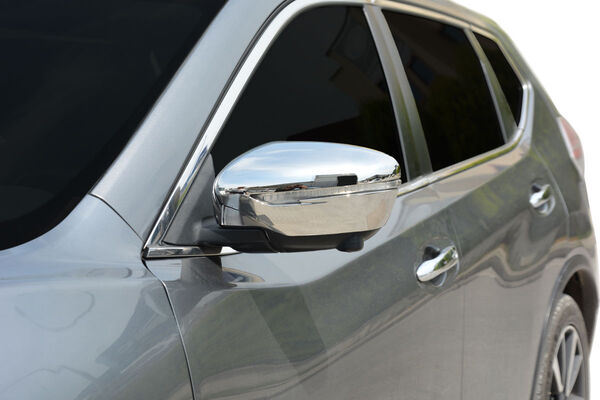 OMSA Nissan Qashqai Krom Ayna Kapağı 2 Parça Abs 2014-2021 Arası
