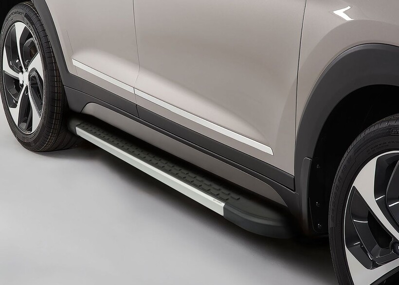 OMSA Nissan X-Trail Nevada Yan Basamak Alüminyum 2014-2022 Arası - Thumbnail